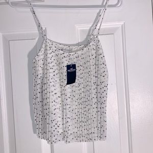 Hollister spotted tank top!!